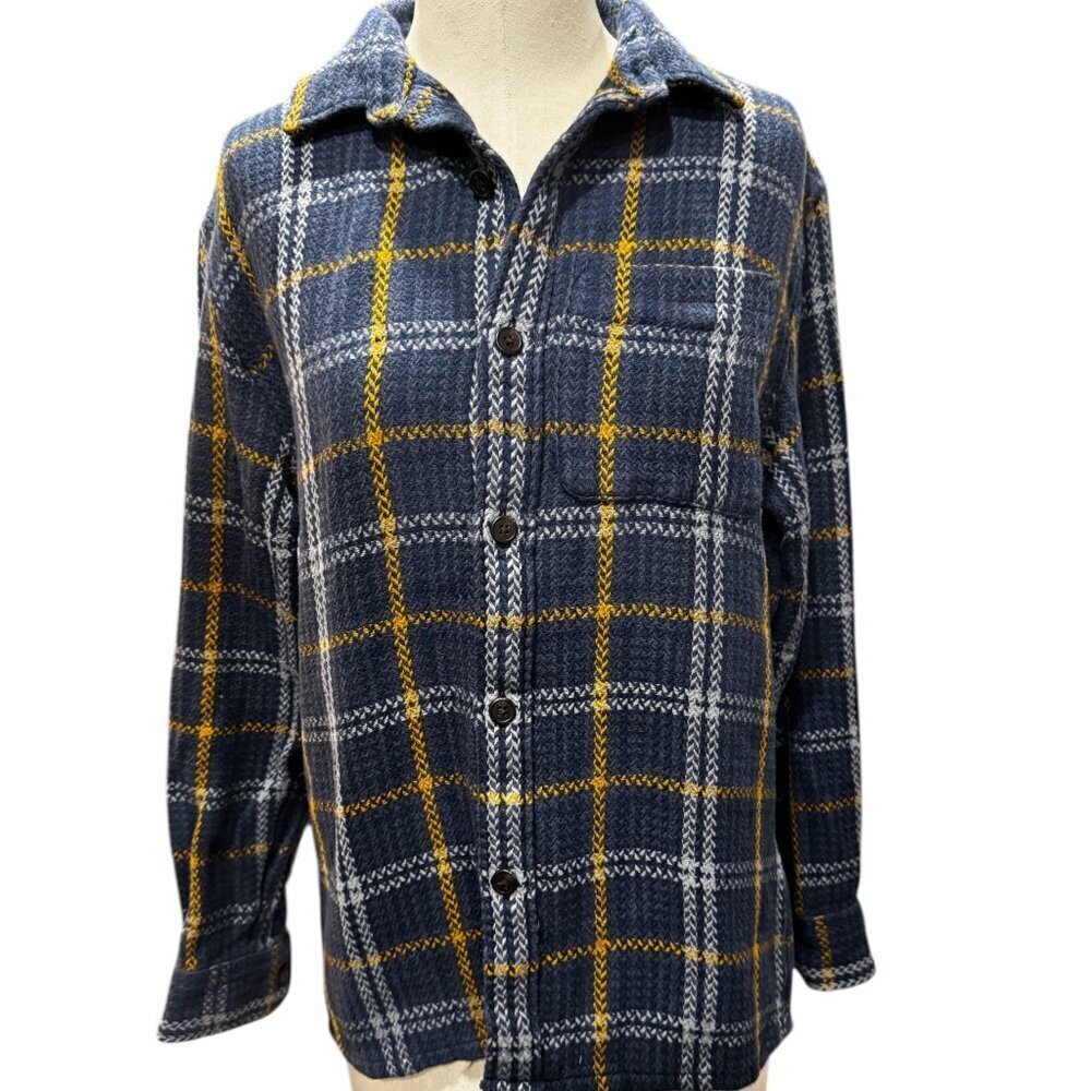 Abercrombie & Fitch SoftAF Plaid Button-Up Shirt – Size Small